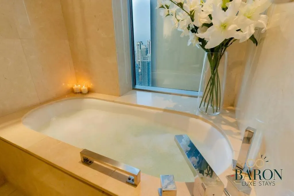 Luxe High Floor Studio In Address 36 Dubaj Apartament