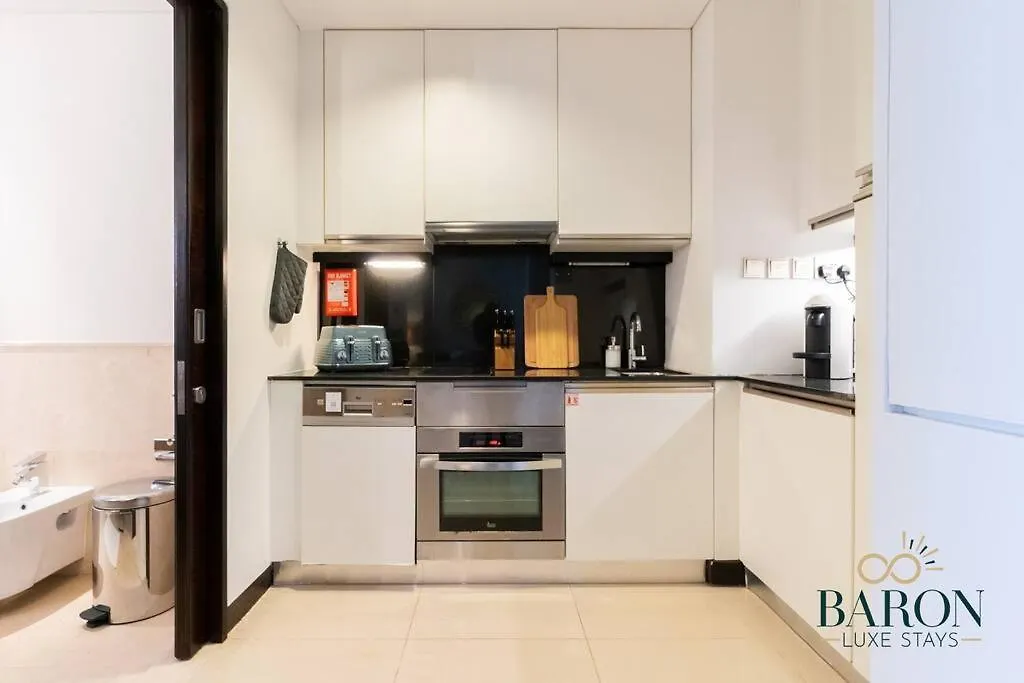 Luxe High Floor Studio In Address 36 Dubaj Apartament
