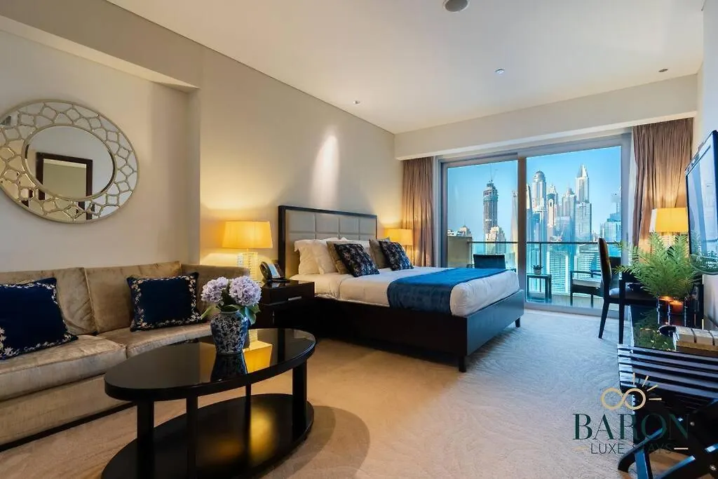 Luxe High Floor Studio In Address 36 Dubaj 0*,